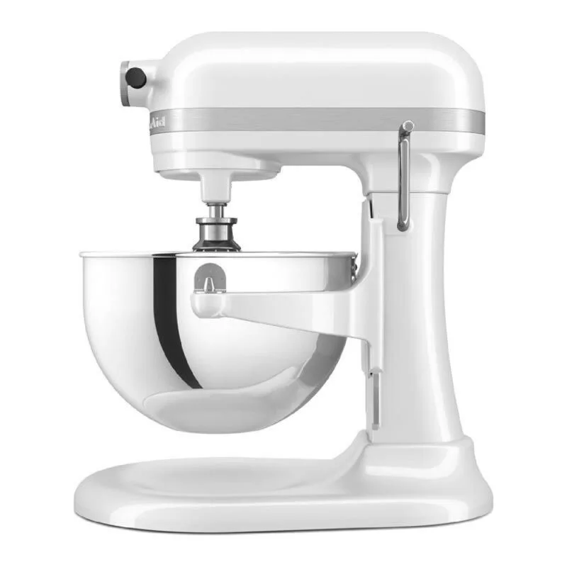KitchenAid 5KSM55SXX Ağır Hizmet Tipi Kaldırılabilir Kaseli Stand Mikser, 5.2 L, Beyaz