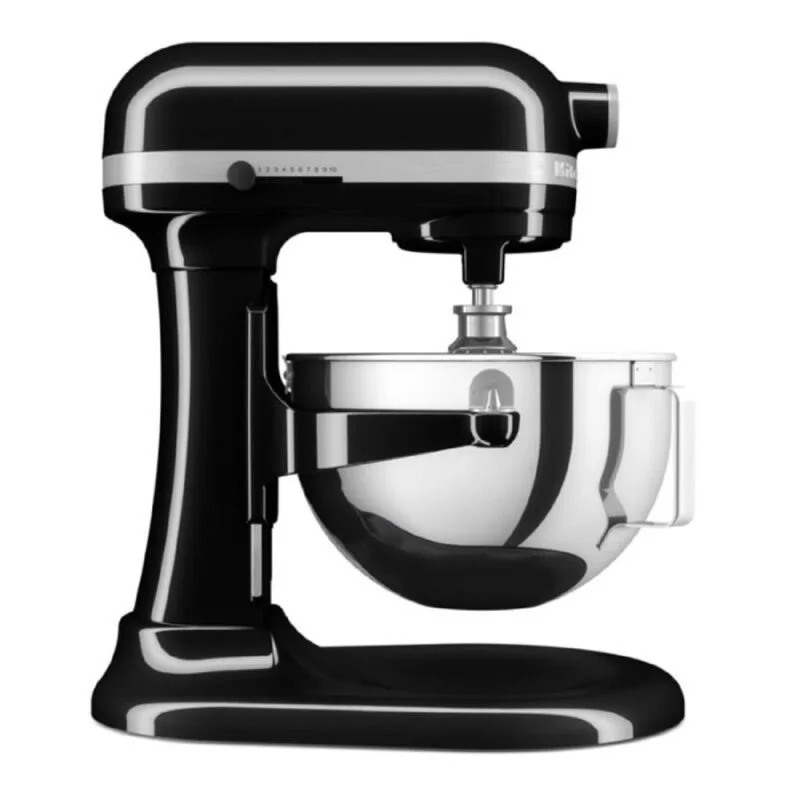 KitchenAid 5KSM55SXX Ağır Hizmet Tipi Kaldırılabilir Kaseli Stand Mikser, 5.2 L, Siyah
