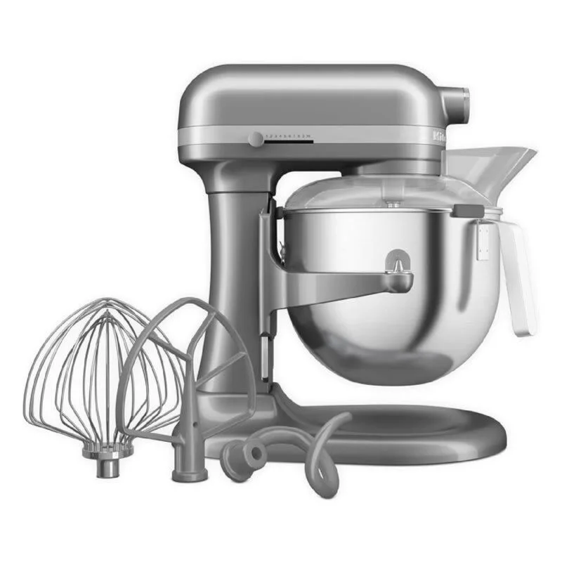 KitchenAid 5KSM70JPX Heavy Duty Kaldırılabilir Kaseli Stand Mikser, 6.6 L, Gümüş