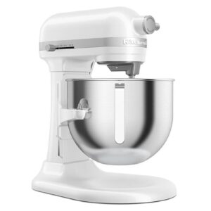 KitchenAid 5KSM70JPX Heavy Duty Kaldırılabilir Kaseli Stand Mikser, 6.6 L, Beyaz