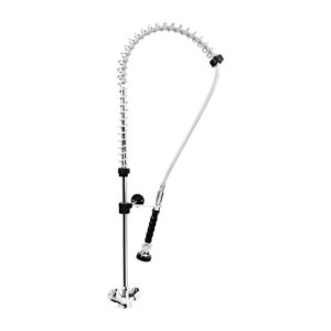 Liva Gaz 001 Ara Musluklu Tezgaha Monte Duş Sprey Ünitesi Çift Su Girişli