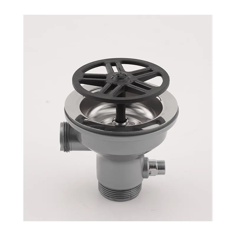 Liva Gaz Bardak ve Kap Yıkama İçin Yan Taşmalı Evye İçi Sifon Sistemi 115 mm