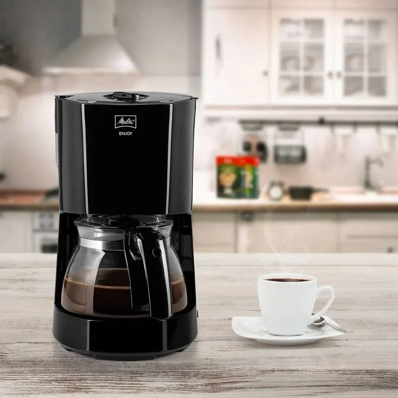 Melitta 1017-02 Enjoy Filtre Kahve Makinesi Siyah 10 Bardak/Kapasiteli
