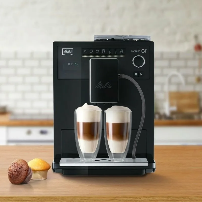 Melitta E970-003 Caffeo CI Tam Otomatik Kahve Makinesi Saf Siyah