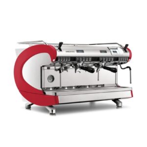 Nuova Simonelli Wave T3 2 Gruplu Tam Otomatik Espresso Kahve Makinesi Kırmızı