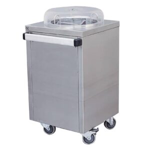 Öztiryakiler Isıtmalı Çiftli Tabak Dispanseri, 44x44 cm