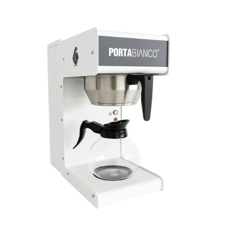 Portabianco Filtre Kahve Makinesi 1.8 Litre 144 Fincan/Saat Kapasiteli Beyaz