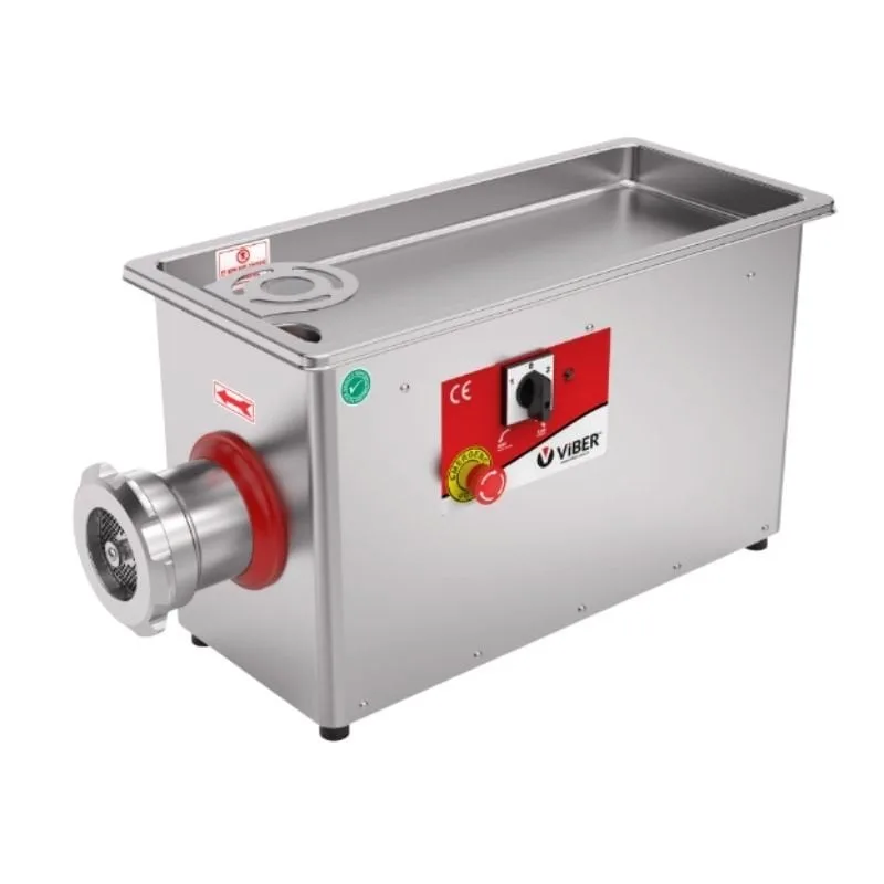 Viber VHE.EKK.32T-S NO:32 Kıyma Makinesi Komple Paslanmaz 750 Kg/Saat Trifaze 380 V