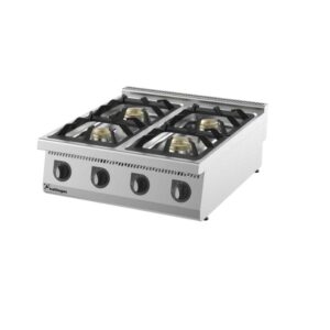 Kalitegaz C8090G 900 Seri Set Üstü Ocak Dörtlü 80×90 Cm Gazlı