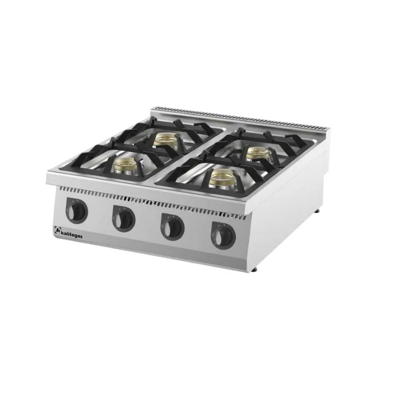 Kalitegaz C8090G 900 Seri Set Üstü Ocak Dörtlü 80×90 Cm Gazlı