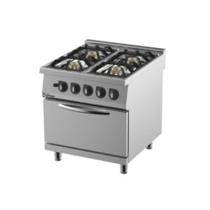 Kalitegaz CO8090G 900 Seri Dörtlü Kuzine Fırın Dolaplı 80×90 Cm Gazlı