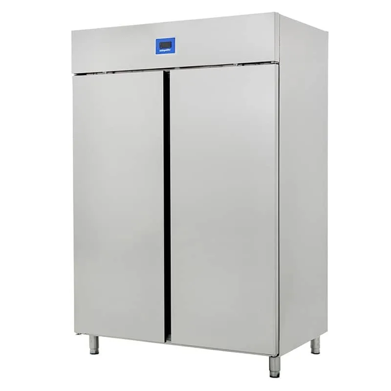 Öztiryakiler GN 1200 Çift İnox Kapı Dik Tip Buzdolabı GN 1200 NTV Model 304 Kalite