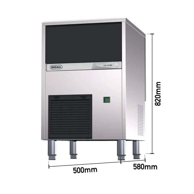 Brema CB 416 HC B-QUBE Küp Buz Makinesi, 42 kg/gün Kapasiteli, Otomatik Temizleme Sistemi