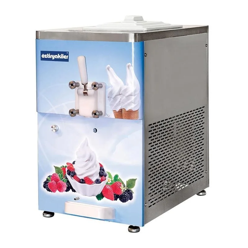 Öztiryakiler Yoğurt ve Dondurma Makinası 3 Kollu Pompalı Karıştıcılı 2x11 Litre OEF 4000 APS,6644