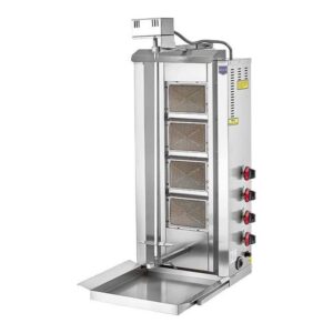 Remta D10(M) Üstten Motorlu Döner Ocağı, 5 Radyanlı, Doğalgazlı