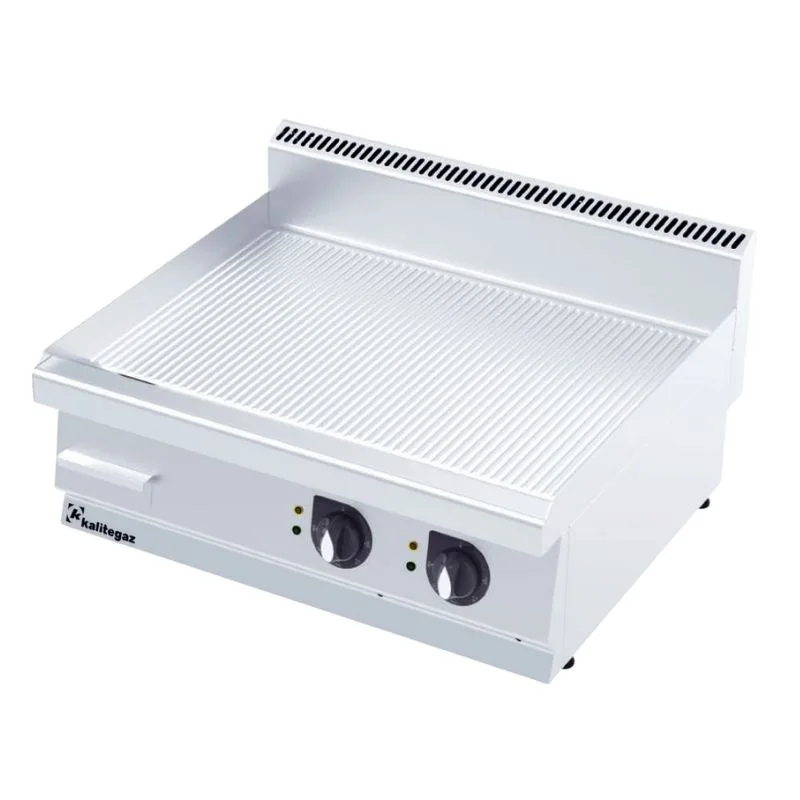 Kalitegaz GG1070E 700 Seri Pleyt Izgara Oluklu 100x70 Cm Elektrikli 400 V