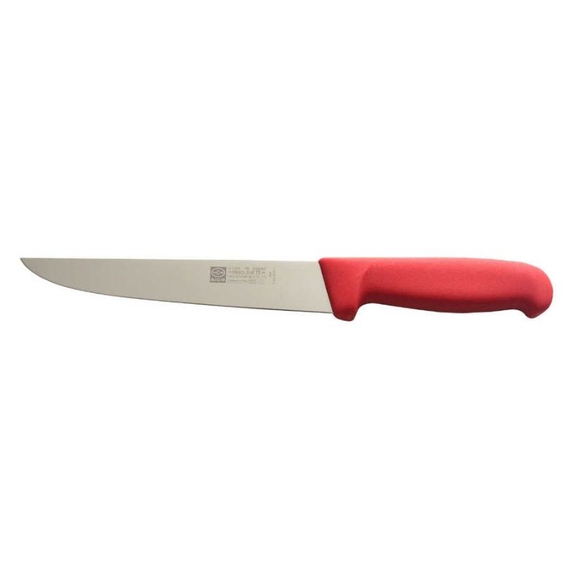 Epinox Sico Kasap Bıçak Dar 22 cm Kırmızı