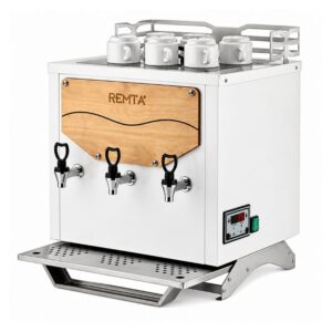 Remta DE31 Master Çay Makinesi 3 Musluklu Şamandıralı Beyaz Elektrikli 21.5 Litre