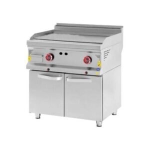 CSA 900 Seri Yarı Oluklu Pleyt Izgara Dolaplı Elektrikli 80x90 Cm