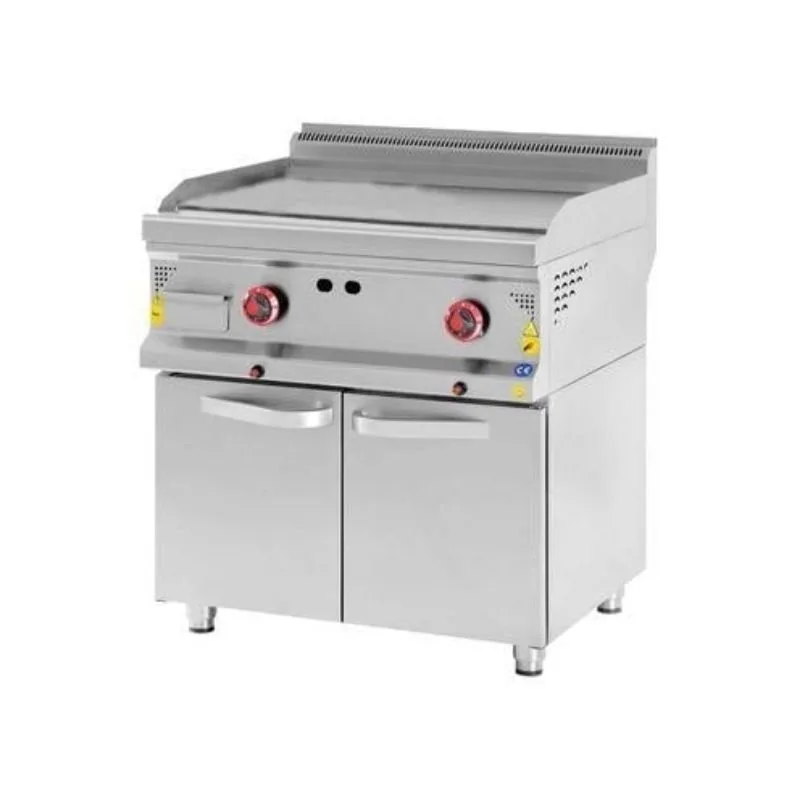 CSA 900 Seri Yarı Oluklu Pleyt Izgara Dolaplı Elektrikli 80x90 Cm