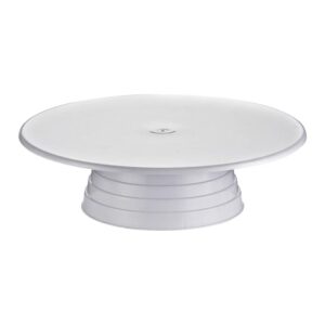 Biradlı BRD-0571 Pasta Sıvama Standı, 33 cm, Beyaz