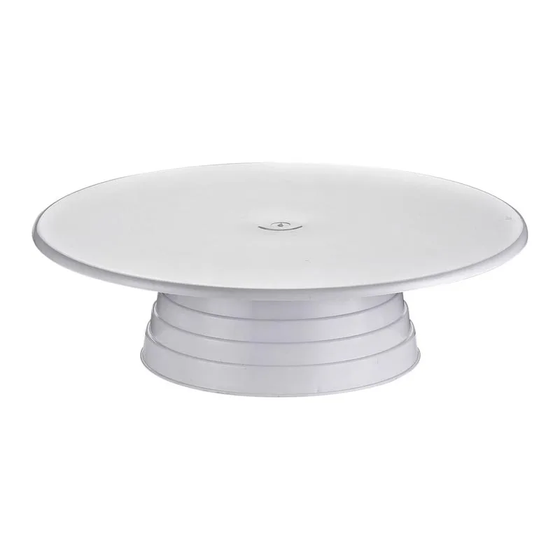 Biradlı BRD-0571 Pasta Sıvama Standı, 33 cm, Beyaz