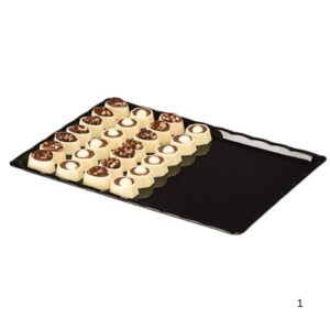 Zicco ZCP 225/3 Polycarbonat Çikolata Teşhir Tepsi 20 X 30 Cm
