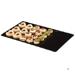 Zicco ZCP 229/3 Polycarbonat Çikolata Teşhir Tepsi 25 X 40 Cm