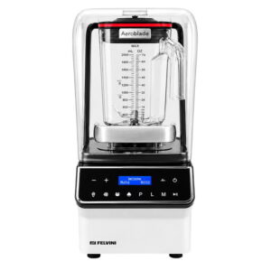 Felvini AeroBlade Dijital Bar Blender Gürültü Önleyici Kapaklı 2 Litre 1800 W Beyaz