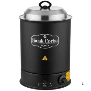 Remta CB22 Siyah Model Maksi Çorba Isıtıcı 13 lt