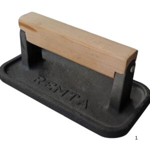 Remta P901 Döküm Tost Ütüsü Kareli Desen