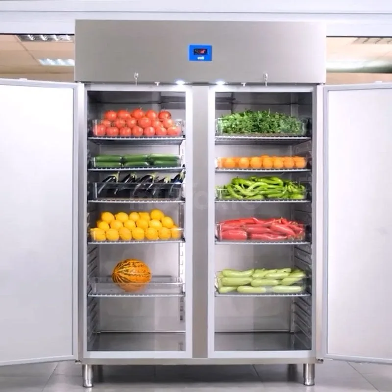 Öztiryakiler GN 1200 NMV Buzdolabı Çift Kapılı Dik Tip Ekonomik