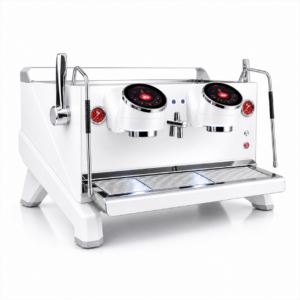 Felvini Raptor Tam Otomatik Espresso Kahve Makinesi Yüksek Kaşık T3 Multi-Boiler PID Kontrollü 2 Gruplu Beyaz