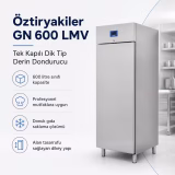 Öztiryakiler GN 600 LMV tek kapılı dik tip derin dondurucu
