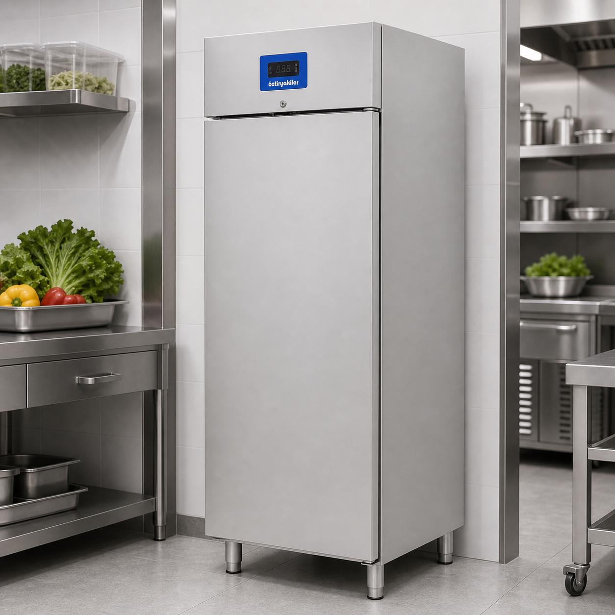 Öztiryakiler GN 600 NMV 610 L Tek Kapılı Dik Tip Buzdolabı