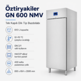 Öztiryakiler GN 600 NMV tek kapılı dik tip buzdolabı