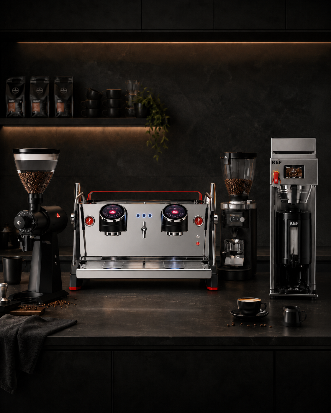 Felvini Raptor Prestige Kafe Ekipmanları Açılış Paketi 4 Lü