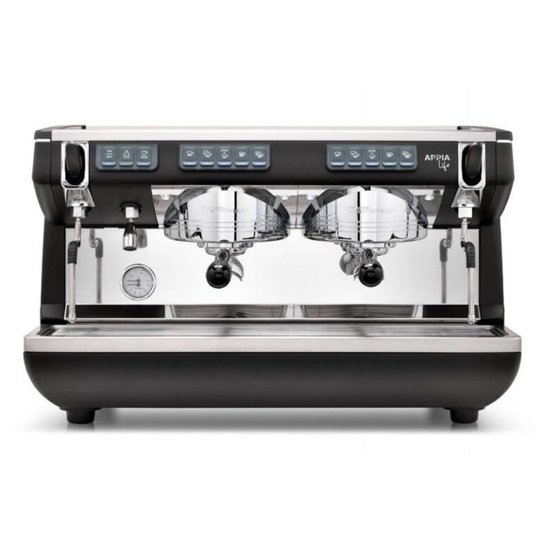 Nuova Simonelli Appia Life II Yüksek Kaşıklı Tam Otomatik Kahve Makinesi,Siyah