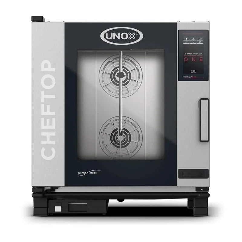 Unox Cheftop One Combi Konveksiyonlu Fırın Dijital 7 Tepsili GN 1/1 Elektrikli XEVC-0711-E1RM