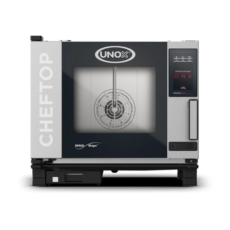 Unox Cheftop One Combi Konveksiyonlu Fırın Dijital 5 Tepsili GN 1/1 Elektrikli XEVC-0511-E1RM