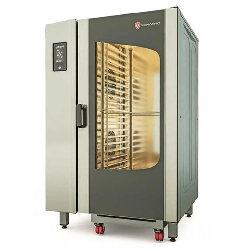 Venarro DGF-K40D Konveksiyonlu Fırın Dijital, Gazlı, 40 GN- 1/1 Tepsi Kapasiteli