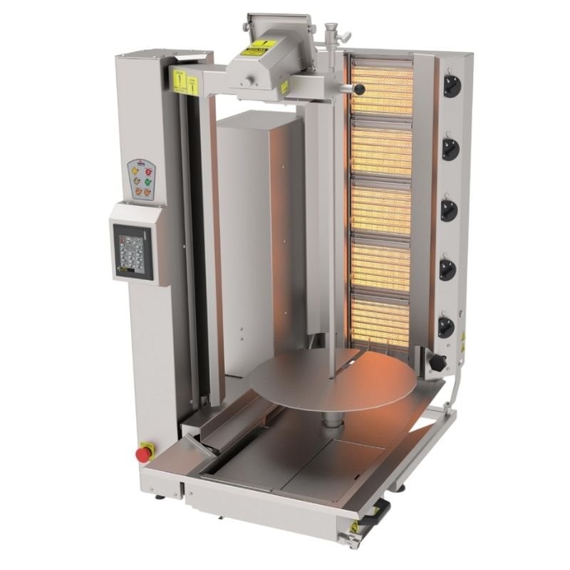 Atalay ADR-C1-5G Compact Döner Robotu Alttan Motorlu Dar Kesim 5 Radyanlı Gazlı