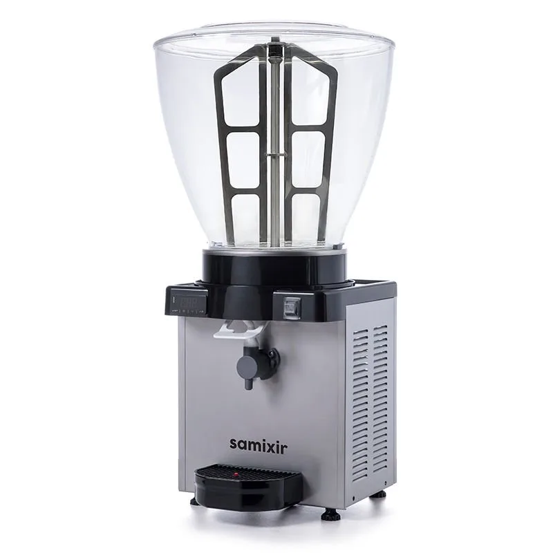 Samixir KAM40 Panaromik Dijital Köpüklü Ayran Dispenseri, 40 L, Inox