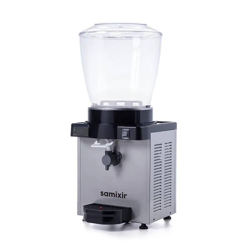 Samixir KAM22 Panaromik Dijital Köpüklü Ayran Dispenseri, 22 L, Inox