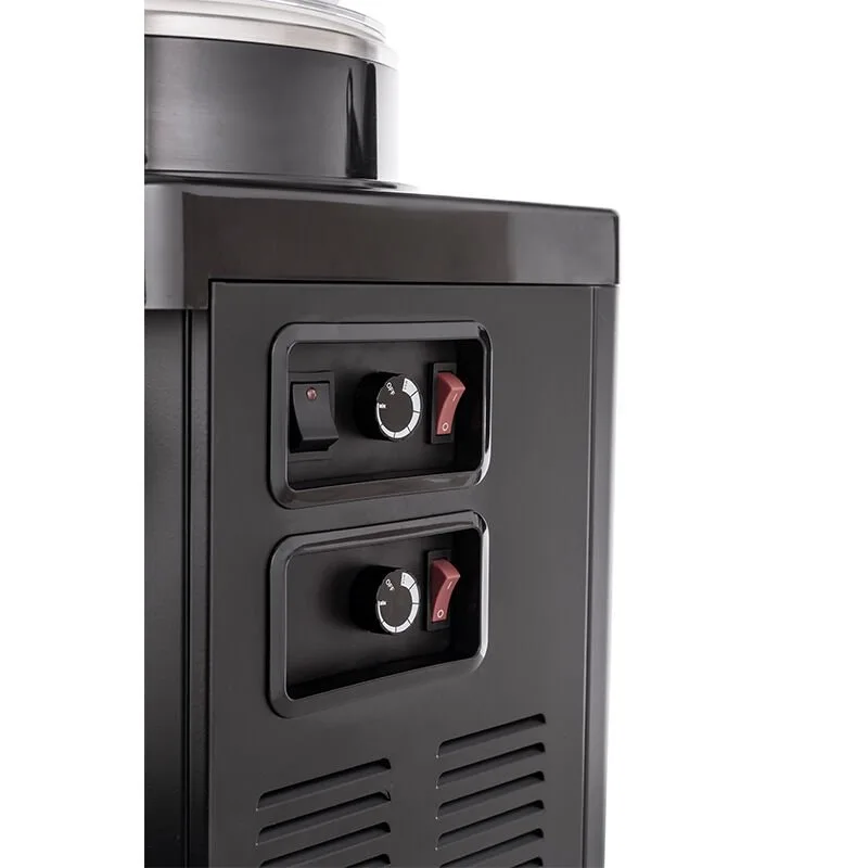 Samixir MM20 Panaromik Twin Soğuk İçecek Dispenseri, 10 L+10 L, Sarı