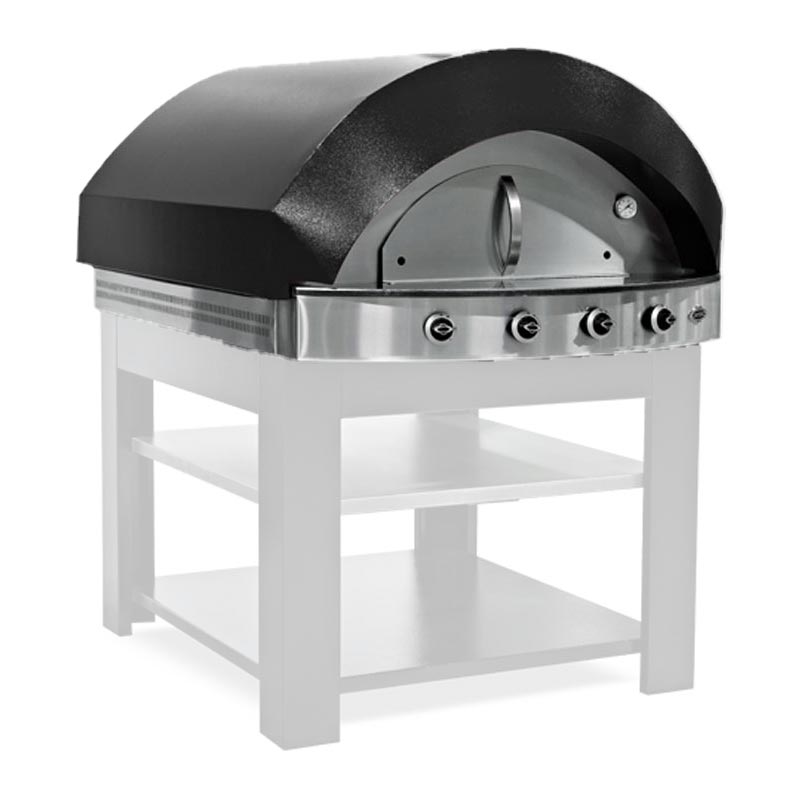 Empero PLF.PLS.D2-S Pizza Ve Pide Fırını Gazlı Siyah 126x173x800 Cm