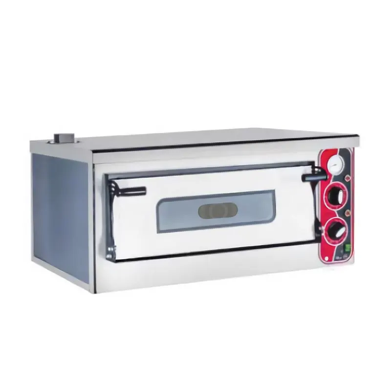 CSA KRCS.PFE.6 Pizza Fırını Tek Katlı 6 x 30 Cm Pizza Kapasiteli Elektrikli