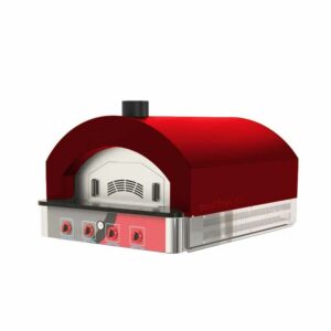 Venarro DYF-1010 Pizza Ve Pide Fırını, Kırmızı, 100x100Cm, Gazlı