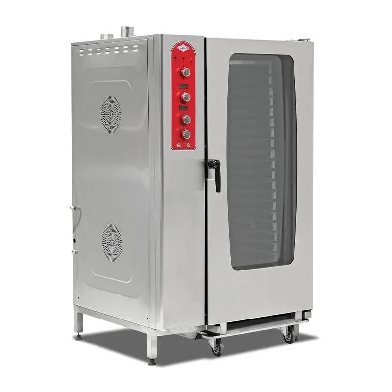 Empero EMP.GKF.40-T Plus Konveksiyonlu Fırın Gazlı 40x1/1 Gn + 20x2/1 Gn Küvet Kapasiteli