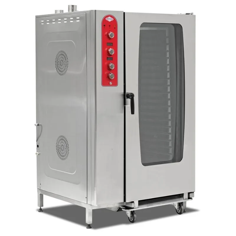 Empero EMP.EKF-40-T Plus Konveksiyonlu Fırın Elektrikli 40x1/1 Gn + 20x2/1 Gn Küvet Kapasiteli